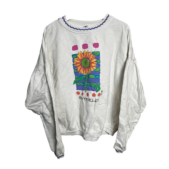 Vintage Fresh Produce Bayfield Crewneck Made in USA XL - Picture 1 of 7